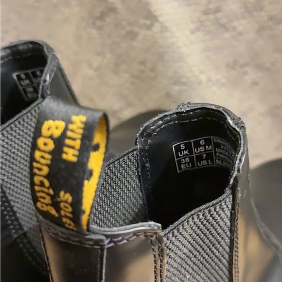 Dr. Martens Black Ankle Boots - Picture 3 of 3